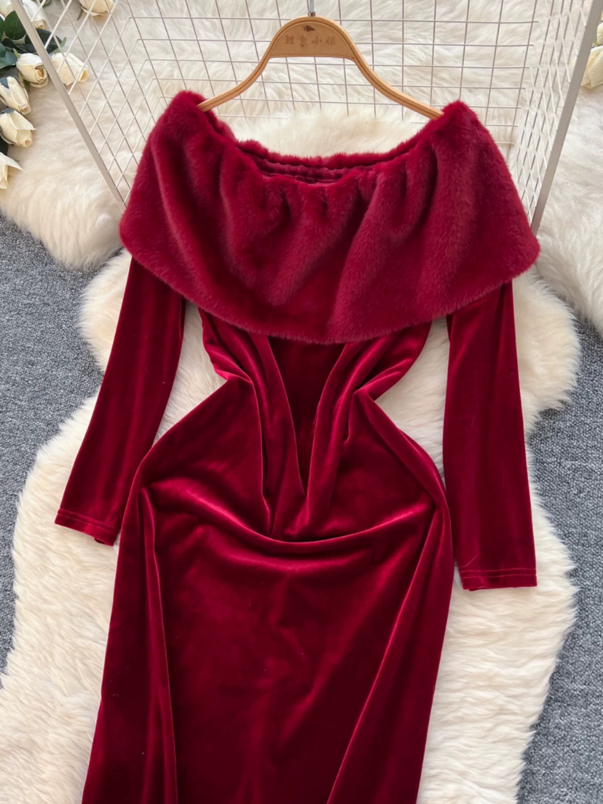 Bohemian dreams velvet dress FBC437 images